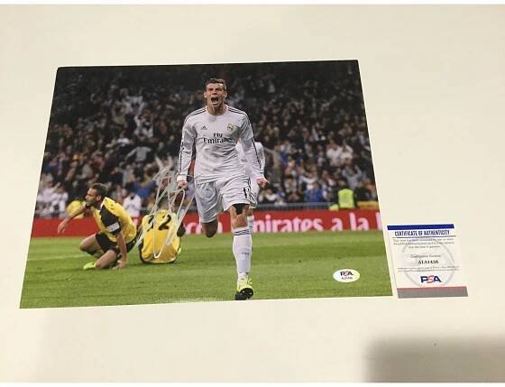 Gareth Bale Signed Autographed 11x14 Photo PSA DNA COA Real Madrid LAFC a