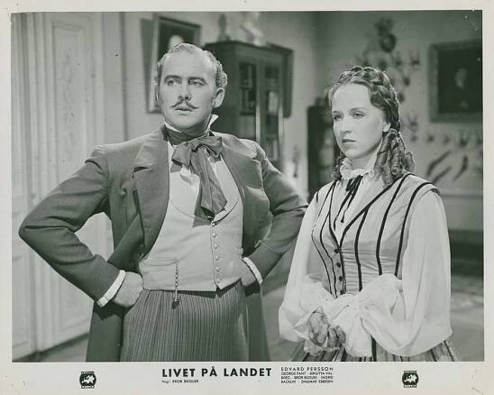 Birgitta Valberg, Bror Bügler - Livet på landet - Fotosky