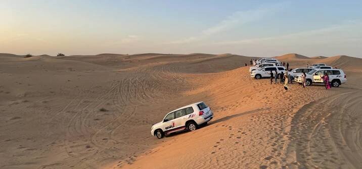 Pouštní safari v Dubaji – džípem do písečných dun