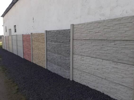 Betonové ploty Znojmo, Třebíč, Jemnice, Dačice, Náměšť nad Oslavou 