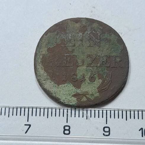 Ein Kreutzer 1816 | LovecPokladu.cz