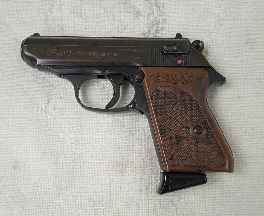 Pistole Walther PPK, expanzní, 8mm,omezená serie, SS - Sběratelské zbraně