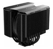 PC ventilátor Cooler Master chladič MasterAir MA824 Stealth, 135mm, 120mm, LGA1700, AM5, černá