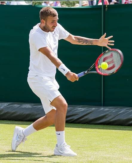 Soubor:Daniel Evans 4, 2015 Wimbledon Qualifying - Diliff.jpg