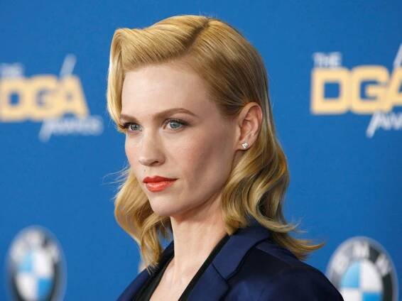 January Jones Just Got the Dramatic Bowl Cut She Once Rocked as a Little Girl