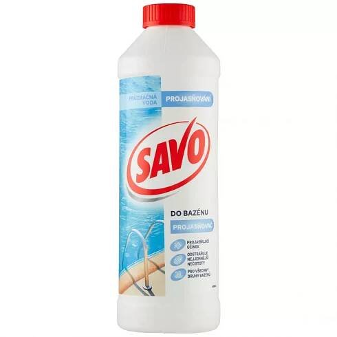 Savo bazén projasňovač slouží k vyvločkování nečistot, 900 g