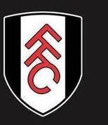Fulham FC Tiny Crest Black Background Wallpaper