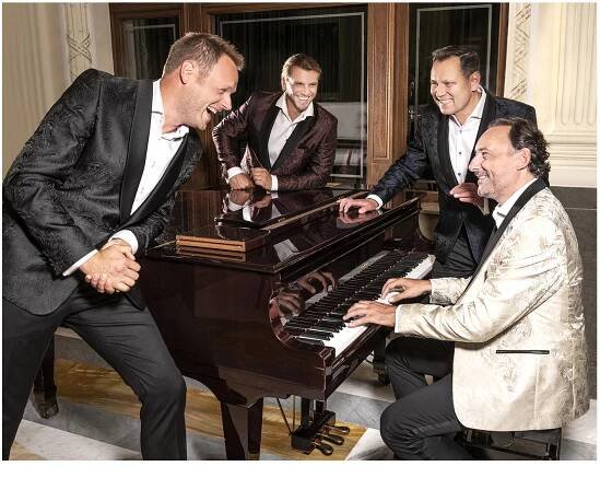 Zažijte emotivní Vánoční koncert vokální formace 4 Tenoři  v Ružomberoku!