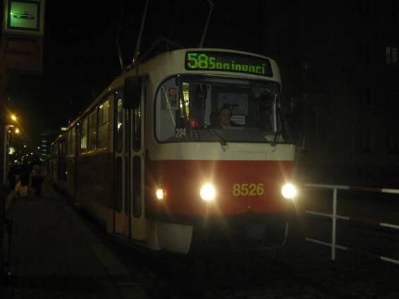 linka 58 na Ohradě