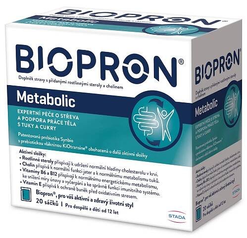 Stada Arzneimittel Biopron Metabolic 20 sáčků
