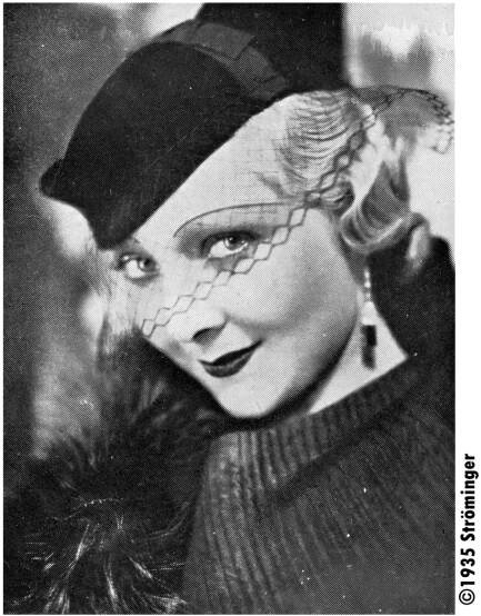 Truda Grosslichtová - foto Ströminger 1935