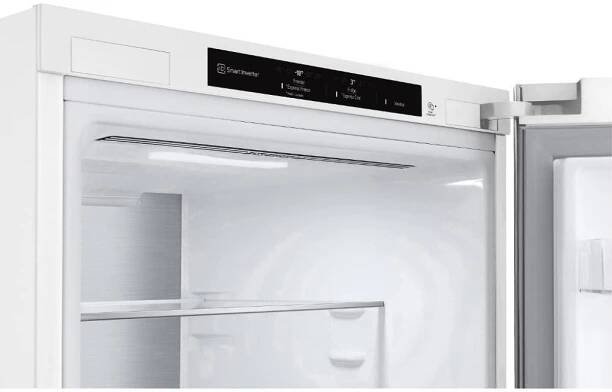 Chladnička s mrazničkou LG GBV7180CSW bílá barva

