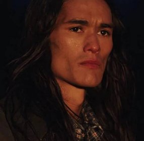 Booboo Stewart as Peter Dragswolf in Let Him Go (2020)