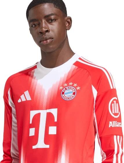 Pánský domácí dres s dlouhým rukávem adidas FC Bayern Mnichov 2025/26