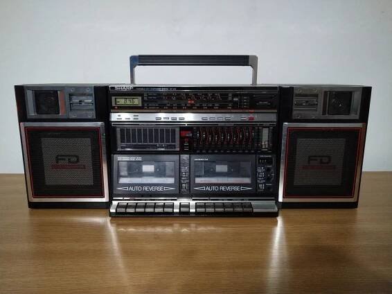 Sharp WF-939 hifi mini systém - funkční boombox - TV, audio, video