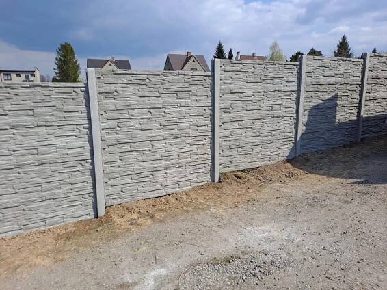 Betonové ploty - PSK-ploty - Ostrava