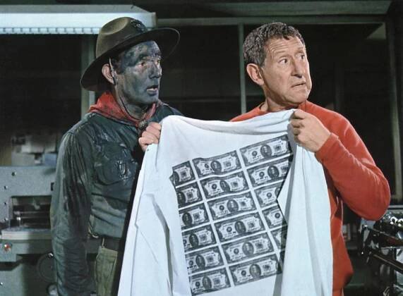 WHO'S MINDING THE MINT?, Joey Bishop, Jack Gilford, 1967