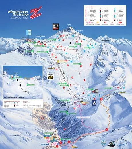 Hintertux, podzimní lyžování na ledovci - CK TREK s.r.o.