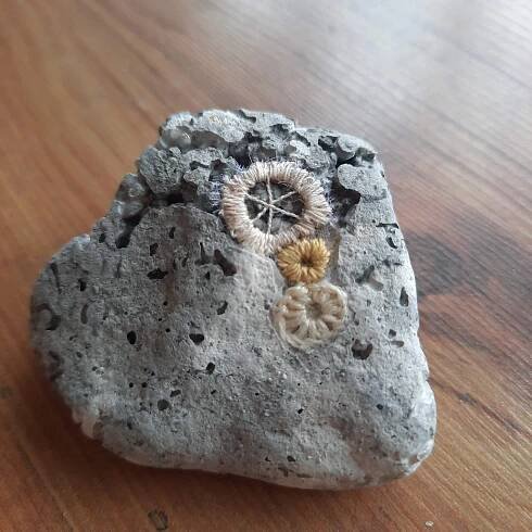 Coral Fossils — Agy Textile Artist