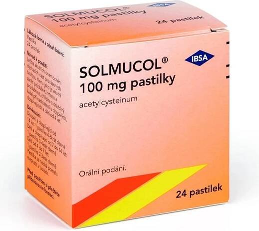 SOLMUCOL ORM 100MG PAS 24