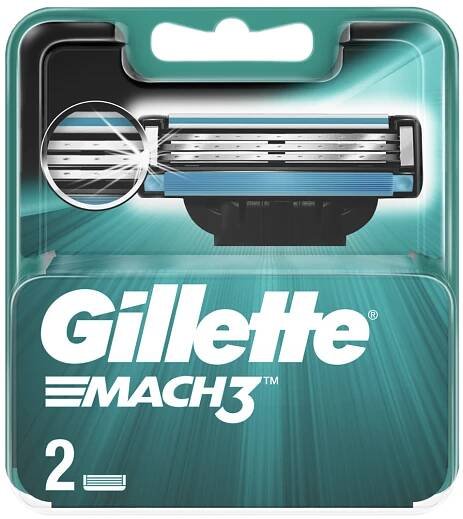 GILLETTE Mach 3 опаковка от 2 ножчета