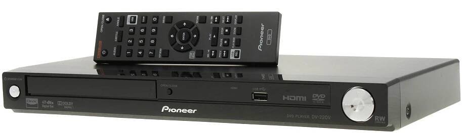 PIONEER DV-220V-K černý