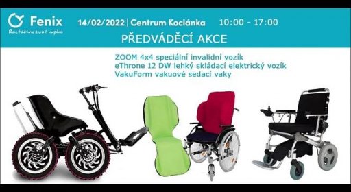 Terénní invalidní vozík ZOOM 4x4 - #ZoomNaVlastniKuzi Brno