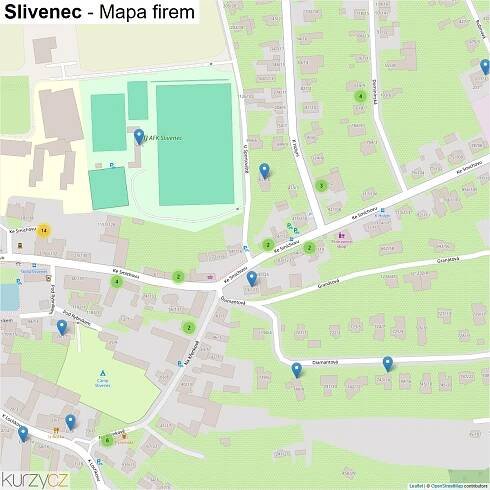 Slivenec - mapy | Kurzy.cz