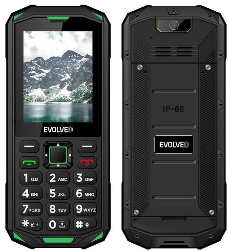 Mobilní telefon Evolveo StrongPhone X5 (SGP-X5-GR) černý/zelený
