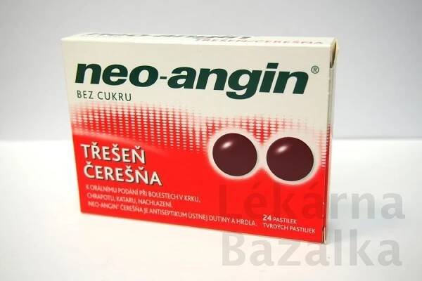 NEO-ANGIN TŘEŠEŇ ORM 1,2MG/0,6MG/5,9MG PAS 24
