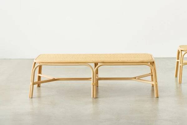 SR wide bench | TOU - new age rattan furniture