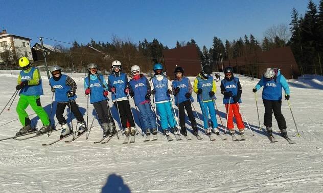 Lyžařský výcvik 7. A - zpráva z Polanky - Základní škola, Třinec, Slezská 773, příspěvková organizace
