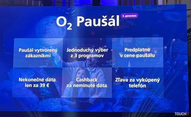 O2 Paušály 3. generácie (2023)