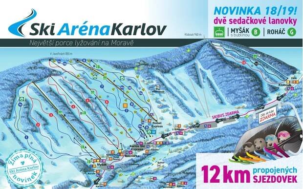 Ski areál Karlov - jesenikyroubenka.cz