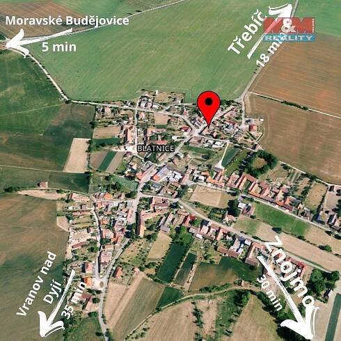 Prodej Dům, Blatnice, okres Třebíč