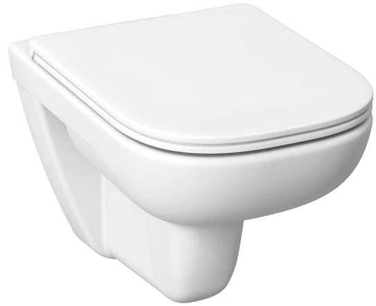 Jika Závěsné WC Deep by Jika Rimless, vodorovný odpad, délka 510 mm