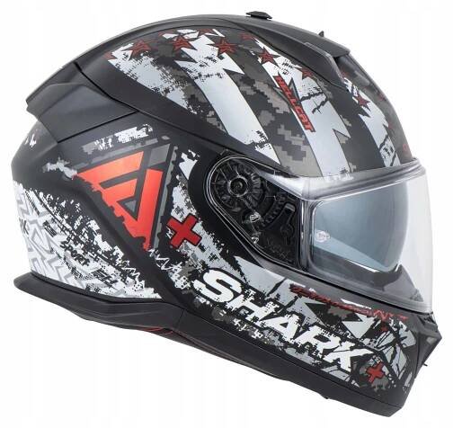 SHARK SKWAL I3 Hellcat Integrální turistická Motocyklová Přilba Blenda Výrobce Shark
