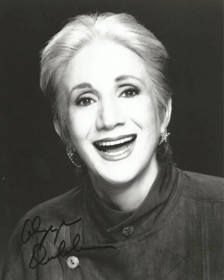 Olympia Dukakis signed photo