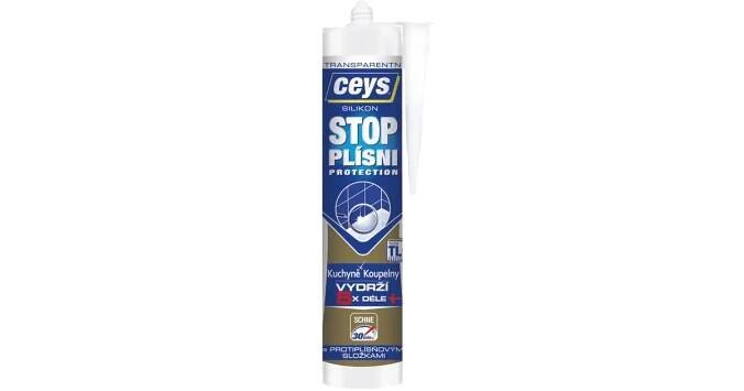 Silikon CEYS STOP PLÍSNI, 280ml, transparentní (42505546) - Železářství TUMA
