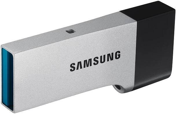 USB Flash Samsung OTG 128GB USB 3.0 (MUF-128CB/EU) černý/stříbrný