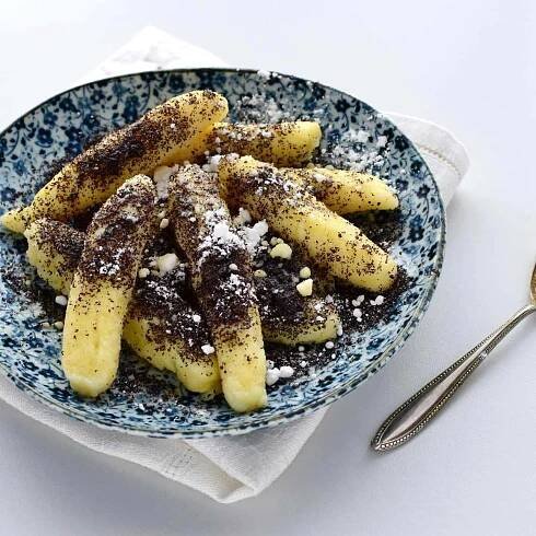 bramborové šišky s mákem recept