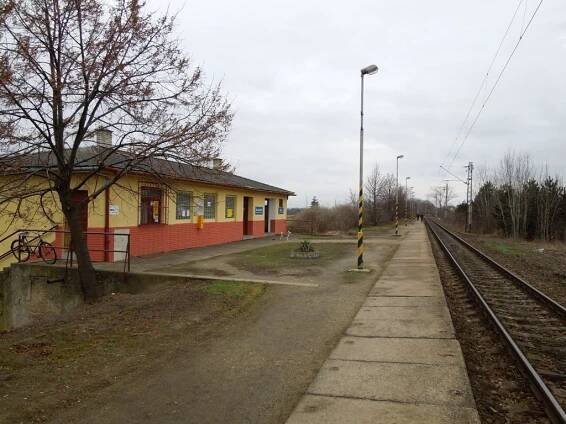 Újezd u Brna - zastávka - 17.1.2012