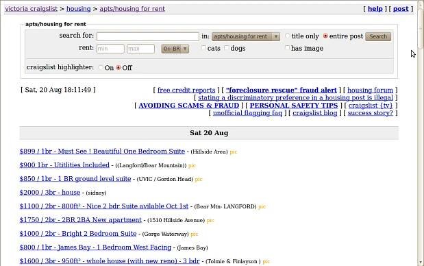 Craigslist Highlighter - Nick Knowlson
