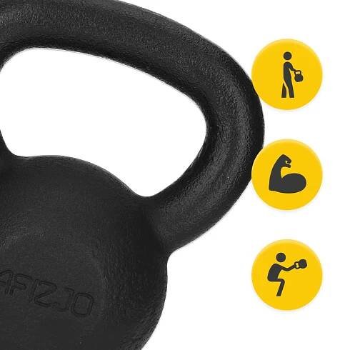 Litinové závaží Kettlebell 12 kg