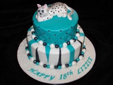 nápady dorty pro 18. výročí dívky