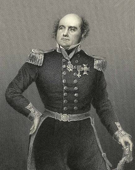 Sir John Franklin (1786-1847), anglický námořní kapitán a arktický průzkumník.