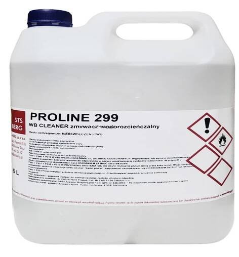 Antisilikon PROLINE 299, Antisilikon - odmašťovač na vodní bázi, 5 litrů