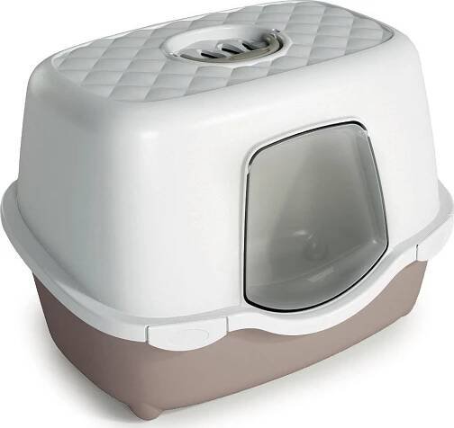 Zolux Smart Indoor krytá toaleta s filtrem béžová