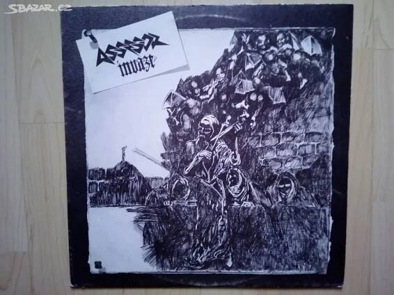 LP deska ASSESOR - Invaze 1990 Globus - Chýnov - Bazar