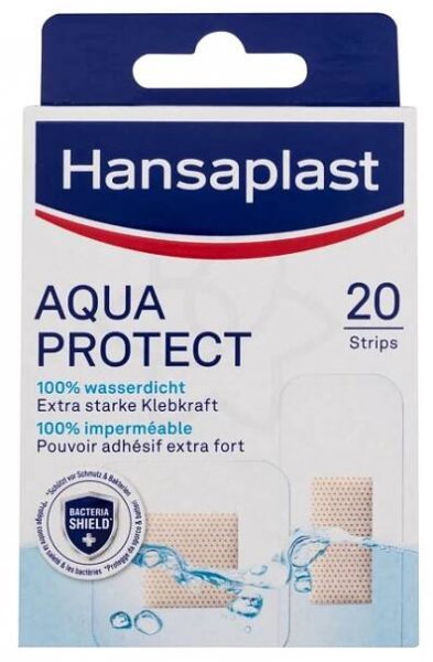Náplast Hansaplast Aqua Protect Plaster 20 ks